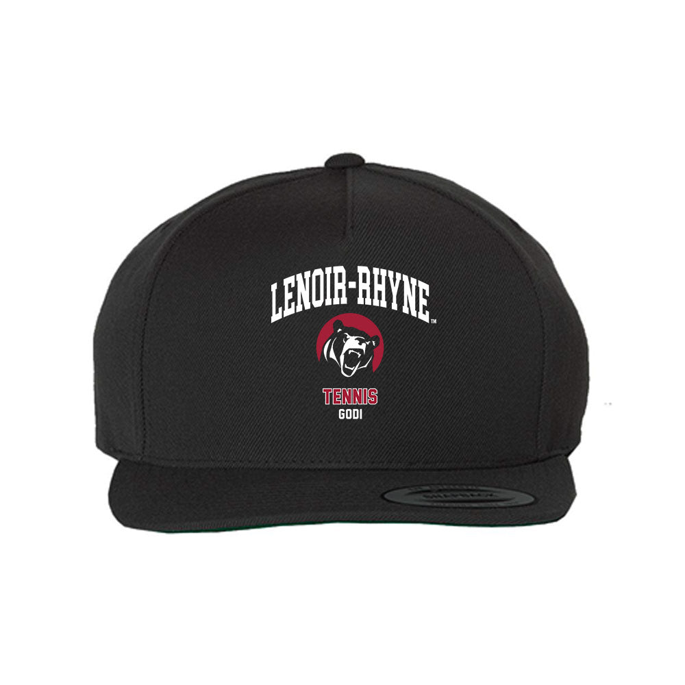 Lenoir Rhyne - NCAA Men's Tennis : Zeno Godi - Snapback Hat-0