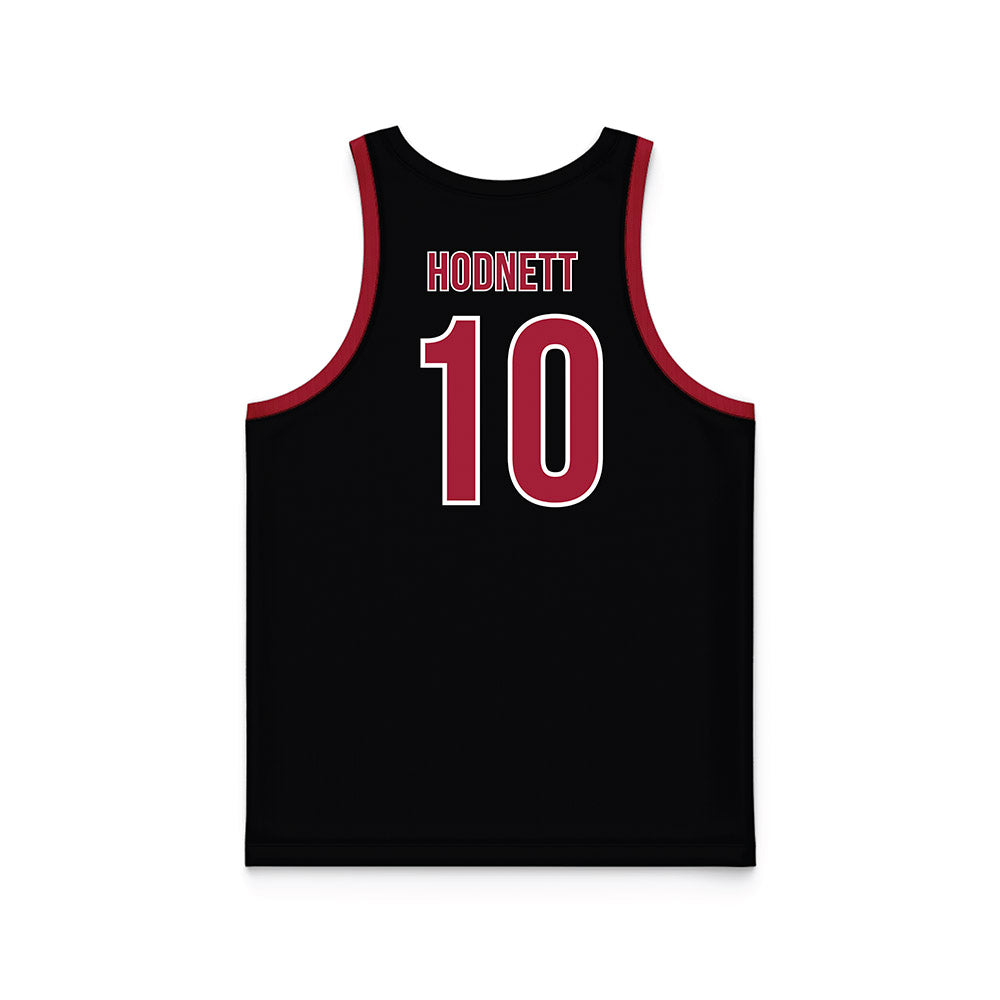 Lenoir Rhyne - NCAA Men's Basketball : Junior Hodnett - Basketball Jersey-1