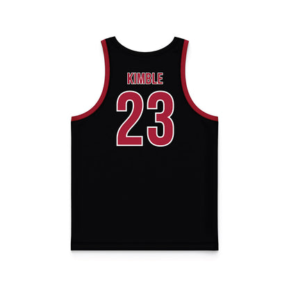 Lenoir Rhyne - NCAA Men's Basketball : Blessin Kimble - Basketball Jersey-1