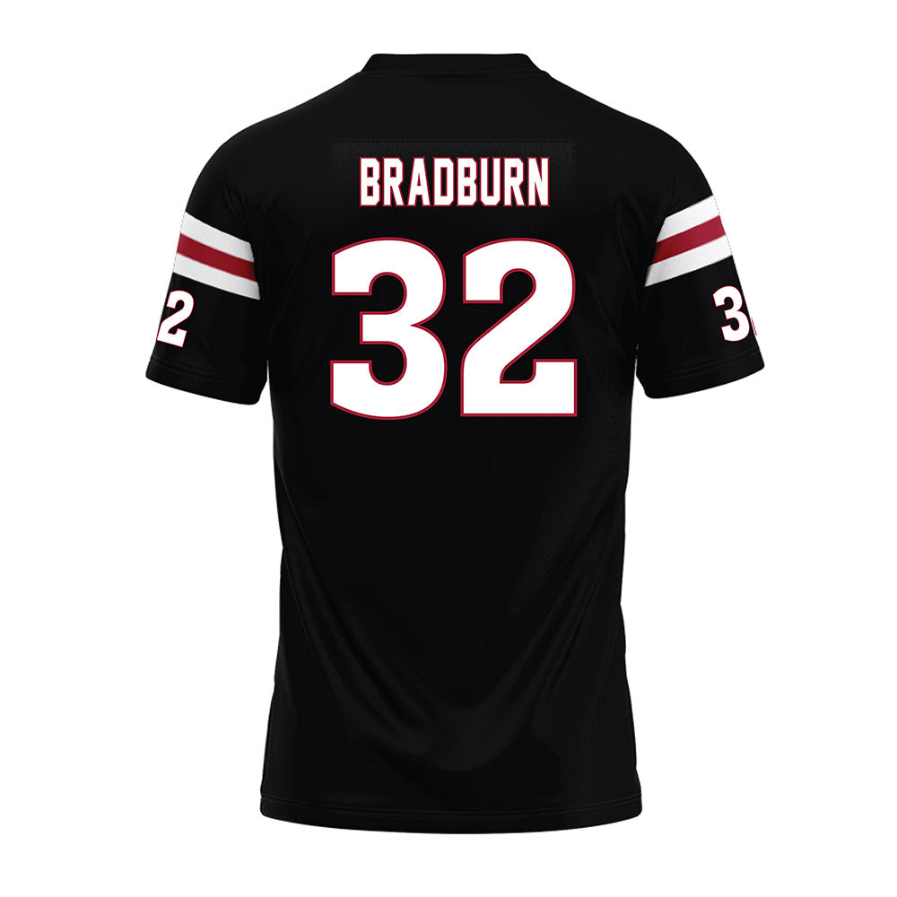 Lenoir Rhyne - NCAA Football : Brodie Bradburn - Black Premium Football Jersey-1