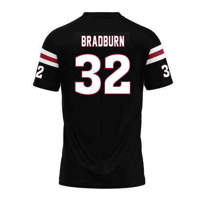 Lenoir Rhyne - NCAA Football : Brodie Bradburn - Black Premium Football Jersey-1