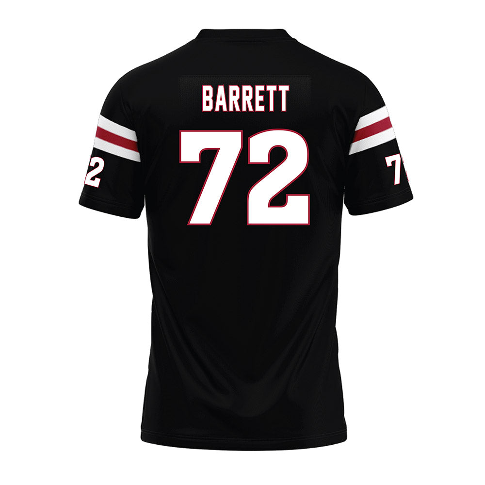 Lenoir Rhyne - NCAA Football : Buck Barrett - Black Premium Football Jersey-1