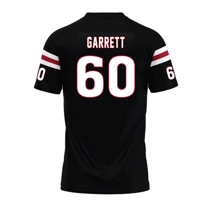 Lenoir Rhyne - NCAA Football : Erik Garrett - Black Premium Football Jersey-1