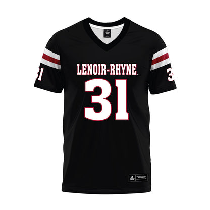 Lenoir Rhyne - NCAA Football : Walker Broome - Black Premium Football Jersey-0