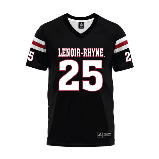 Lenoir Rhyne - NCAA Football : Dj Watkins - Black Premium Football Jersey-0