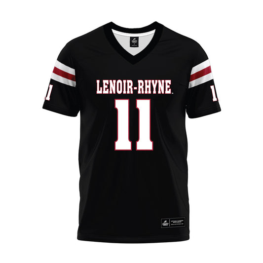 Lenoir Rhyne - NCAA Football : Wells Bettenhausen - Black Premium Football Jersey-0