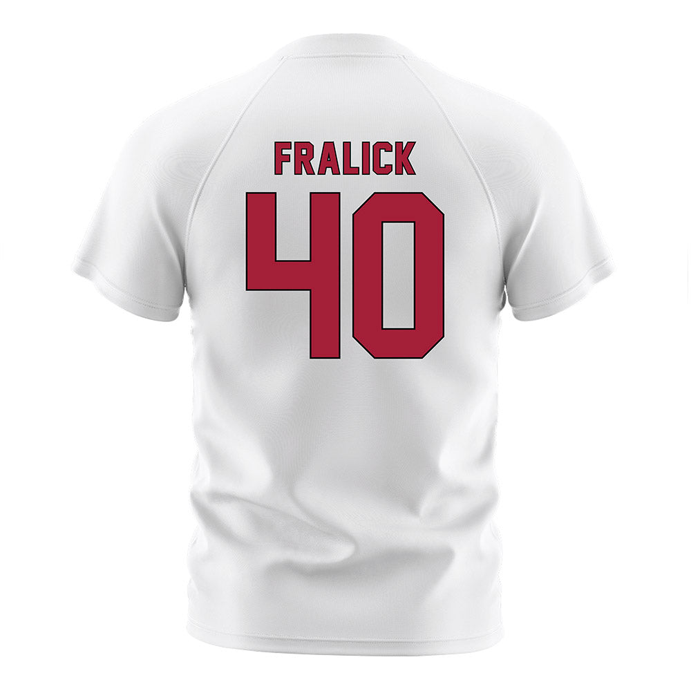 Lenoir Rhyne - NCAA Women's Soccer : Jayden Fralick - White Soccer Jersey-1
