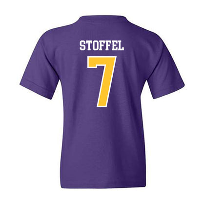 UWSP - NCAA Baseball : Liam Stoffel - Classic Shersey Youth T-Shirt-1