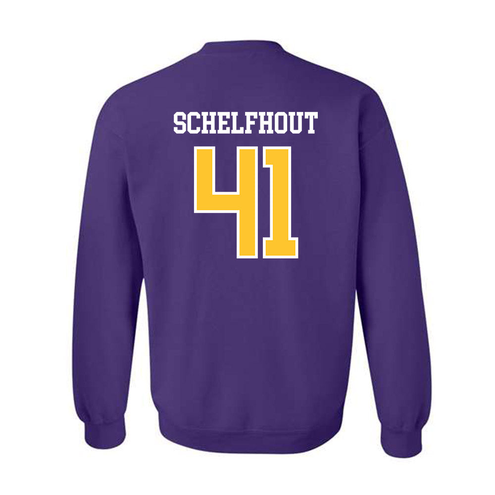 UWSP - NCAA Football : Isaac Schelfhout - Classic Shersey Crewneck Sweatshirt-1