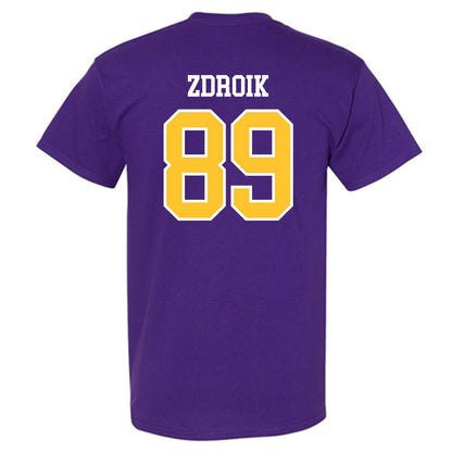 UWSP - NCAA Football : Daniel Zdroik - Classic Shersey T-Shirt-1