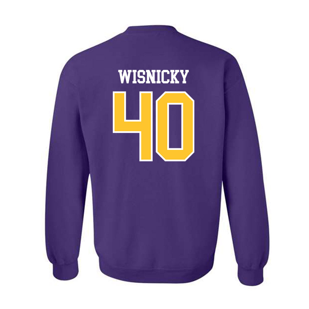 UWSP - NCAA Football : Jackson Wisnicky - Classic Shersey Crewneck Sweatshirt-1