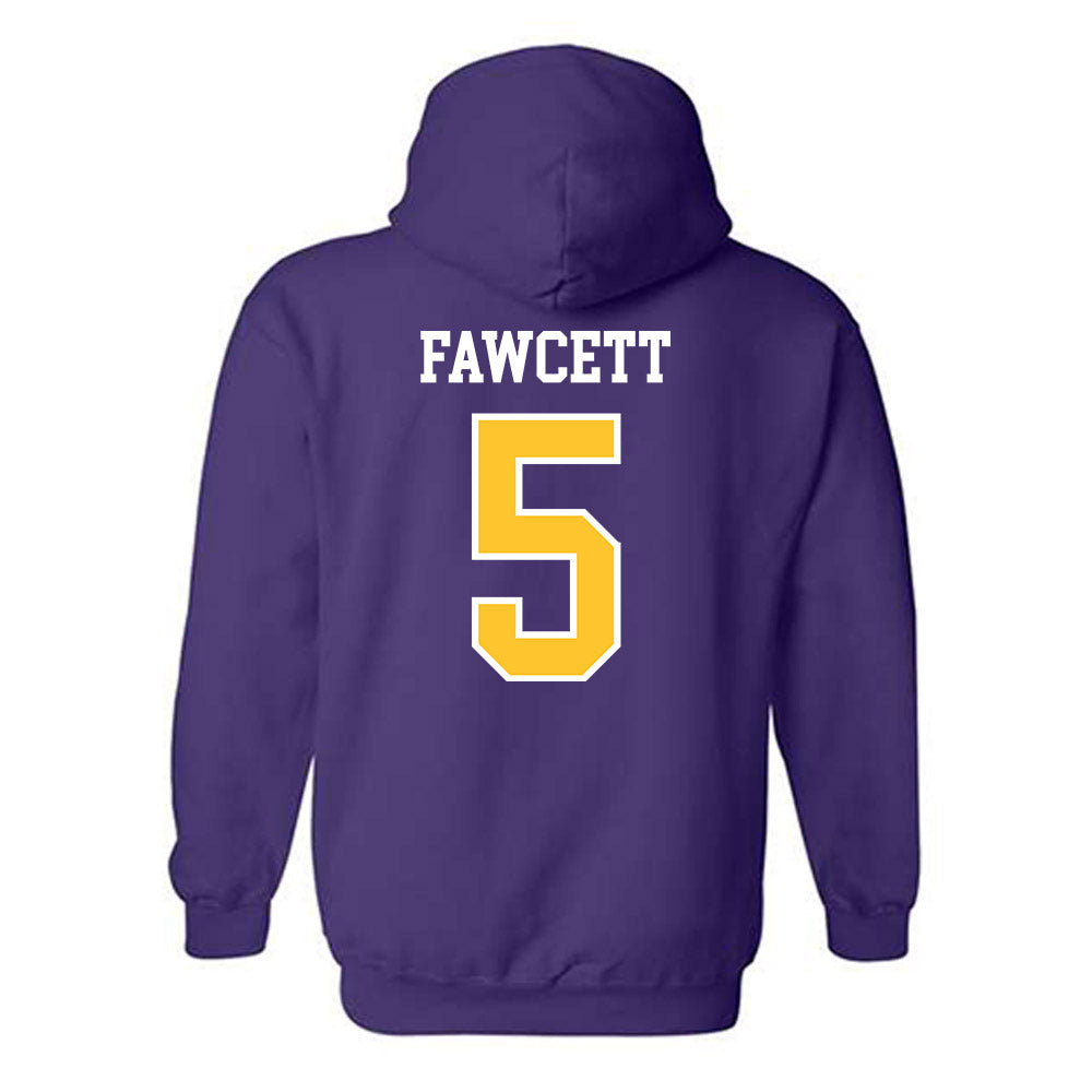UWSP - NCAA Men's Soccer : Owen Fawcett - Classic Shersey Hooded Sweatshirt-1