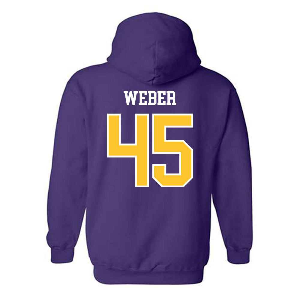UWSP - NCAA Football : Ryan Weber - Classic Shersey Hooded Sweatshirt-1