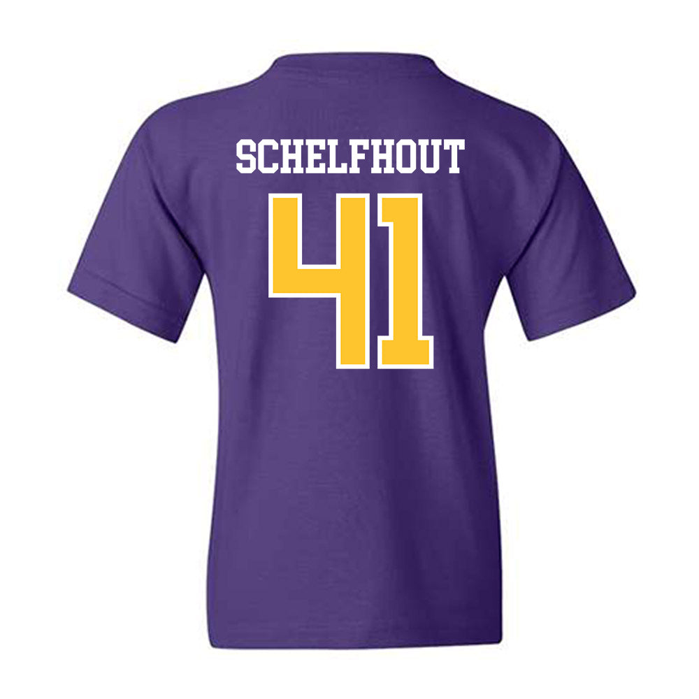 UWSP - NCAA Football : Isaac Schelfhout - Classic Shersey Youth T-Shirt-1