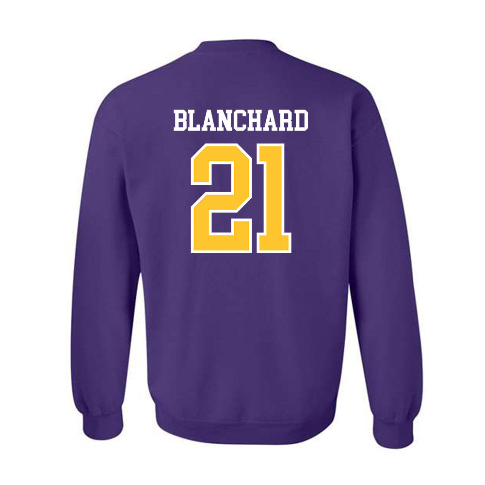 UWSP - NCAA Women's Lacrosse : Lily Blanchard - Classic Shersey Crewneck Sweatshirt-1