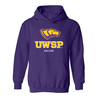 UWSP - NCAA Men's Soccer : Noah Grieshaber - Classic Shersey Hooded Sweatshirt-0