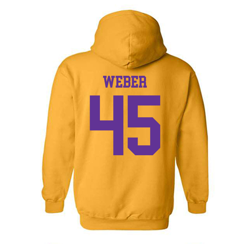 UWSP - NCAA Football : Ryan Weber - Hooded Sweatshirt-1