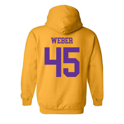 UWSP - NCAA Football : Ryan Weber - Hooded Sweatshirt-1