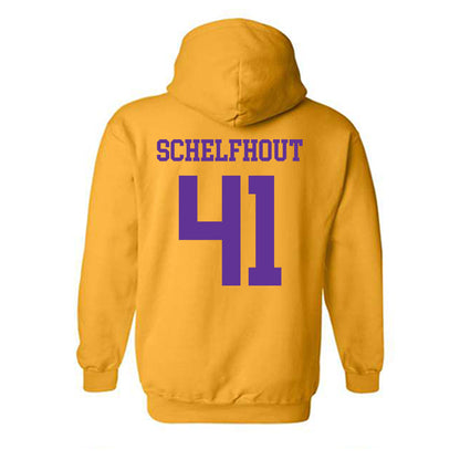 UWSP - NCAA Football : Isaac Schelfhout - Hooded Sweatshirt-1
