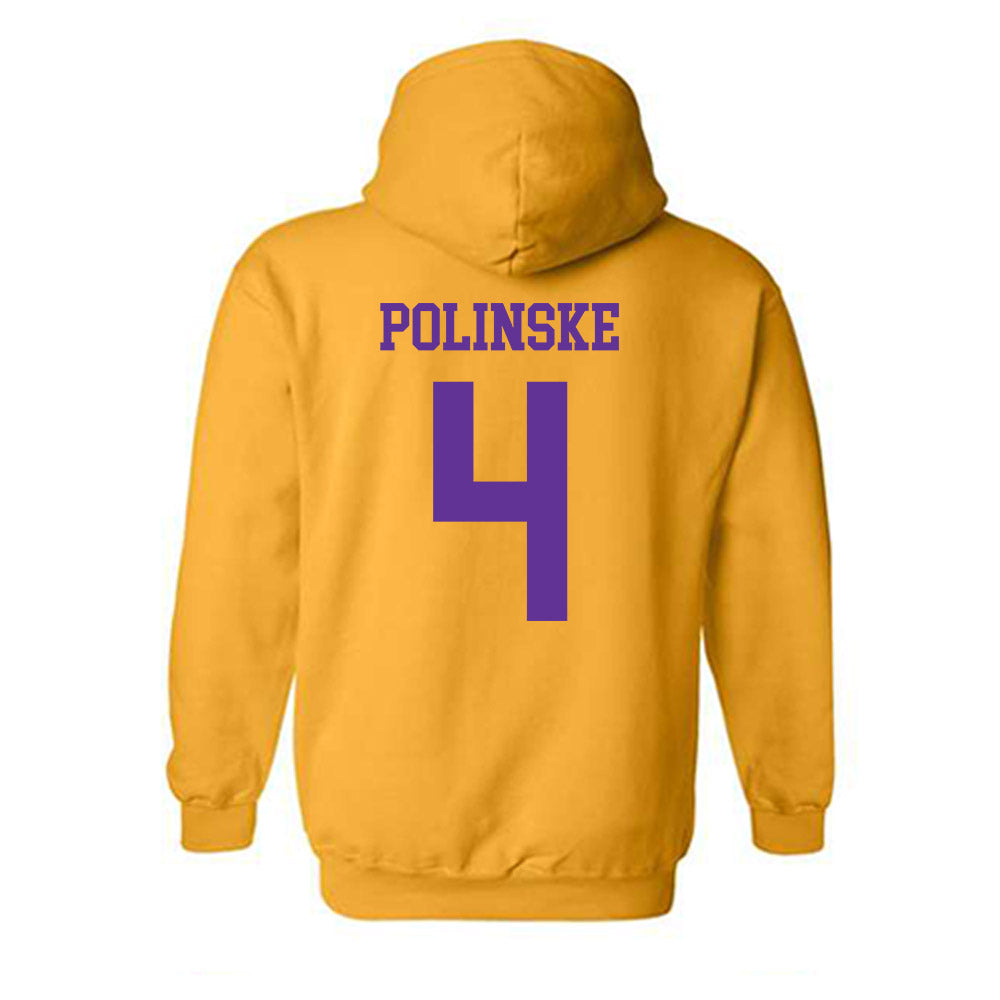 UWSP - NCAA Men's Volleyball : Mason Polinske - Hooded Sweatshirt-1