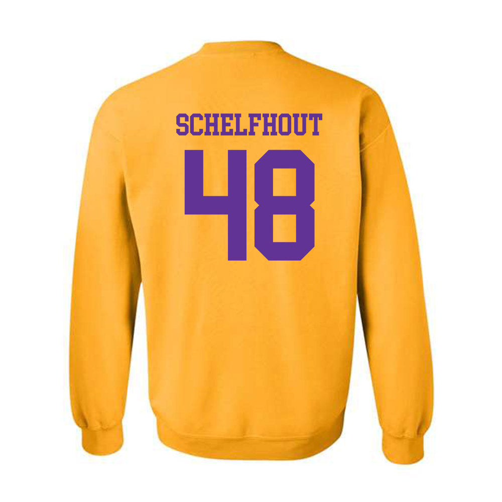 UWSP - NCAA Football : Isaac Schelfhout - Crewneck Sweatshirt-1