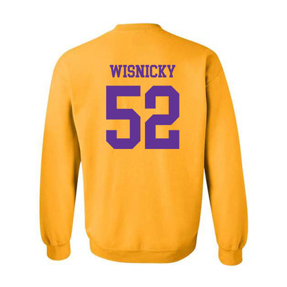 UWSP - NCAA Football : Jackson Wisnicky - Crewneck Sweatshirt-1