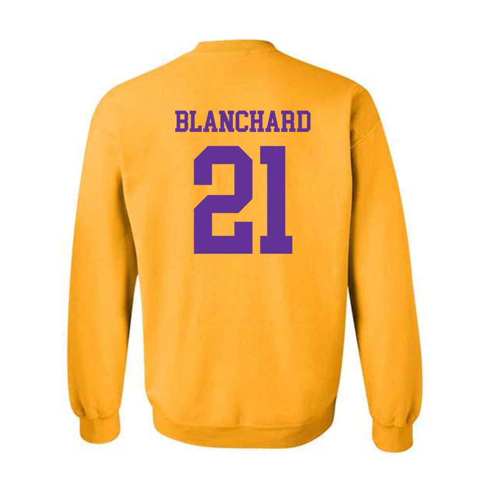 UWSP - NCAA Women's Lacrosse : Lily Blanchard - Crewneck Sweatshirt-1