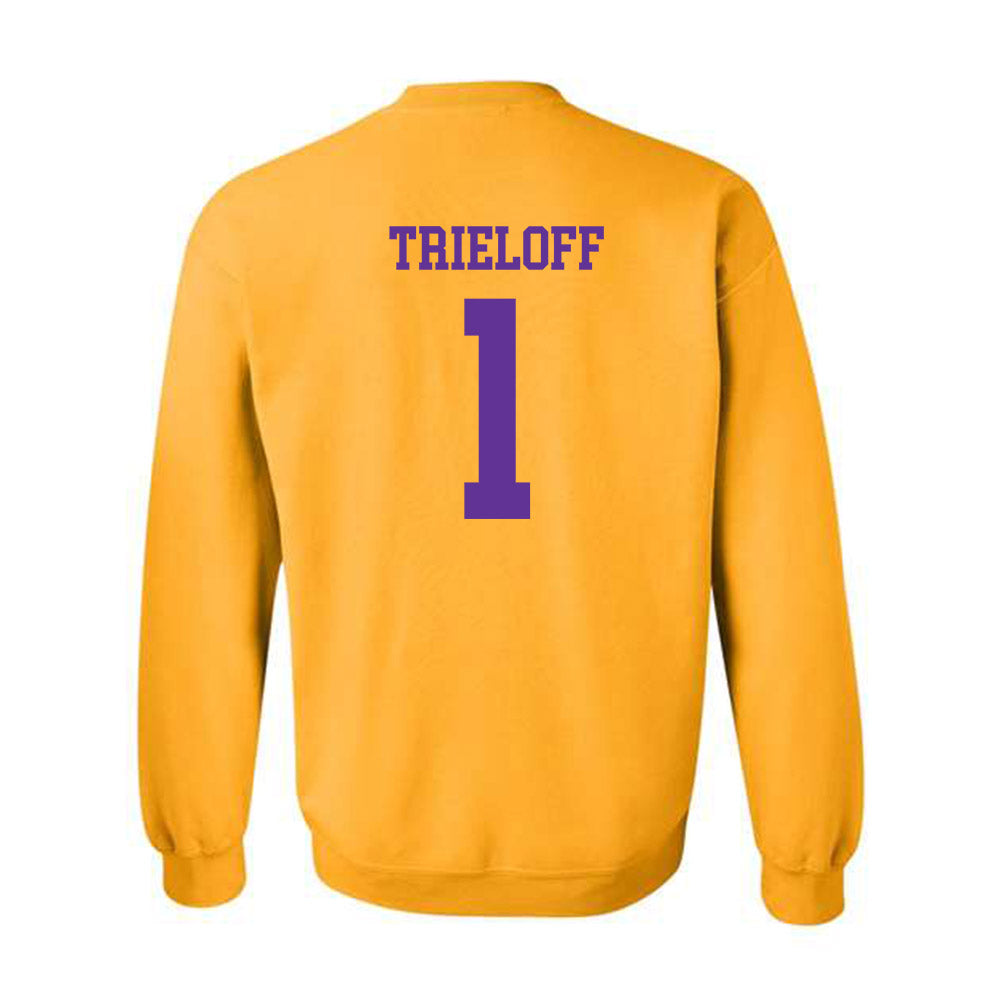 UWSP - NCAA Women's Volleyball : Ella Trieloff - Crewneck Sweatshirt-1