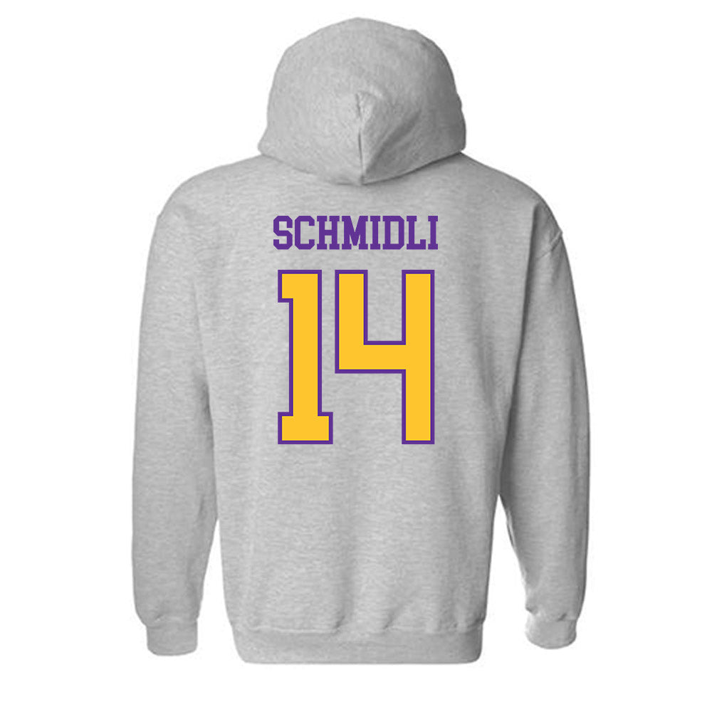 UWSP - NCAA Women's Lacrosse : Allison Schmidli - Classic Shersey Hooded Sweatshirt-1