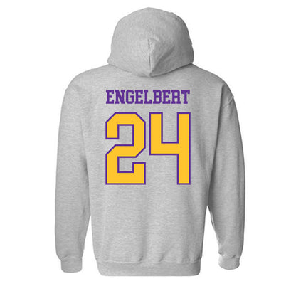 UWSP - NCAA Men's Ice Hockey : Chris Engelbert - Classic Shersey Hooded Sweatshirt-1