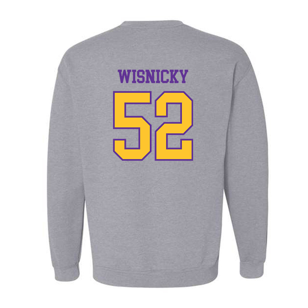 UWSP - NCAA Football : Jackson Wisnicky - Classic Shersey Crewneck Sweatshirt-1