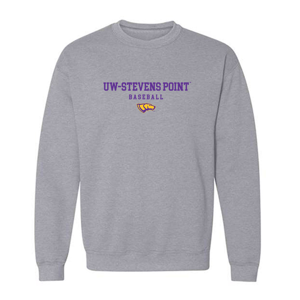 UWSP - NCAA Baseball : Liam Stoffel - Classic Shersey Crewneck Sweatshirt-0