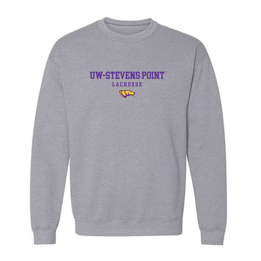 UWSP - NCAA Women's Lacrosse : Paige Allen - Classic Shersey Crewneck Sweatshirt-0
