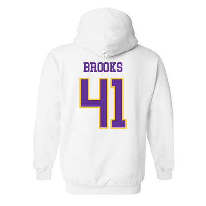 UWSP - NCAA Football : Kevin Brooks - Classic Shersey Hooded Sweatshirt-1