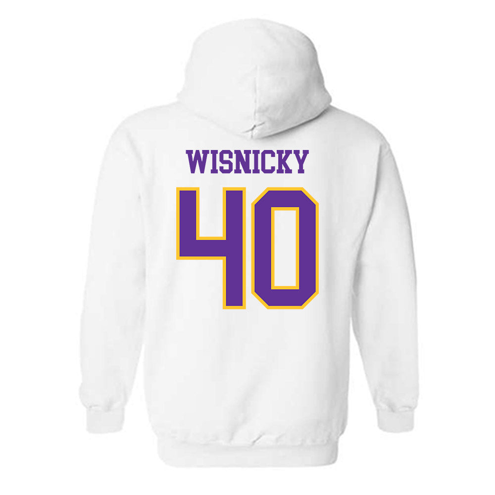 UWSP - NCAA Football : Jackson Wisnicky - Classic Shersey Hooded Sweatshirt-1