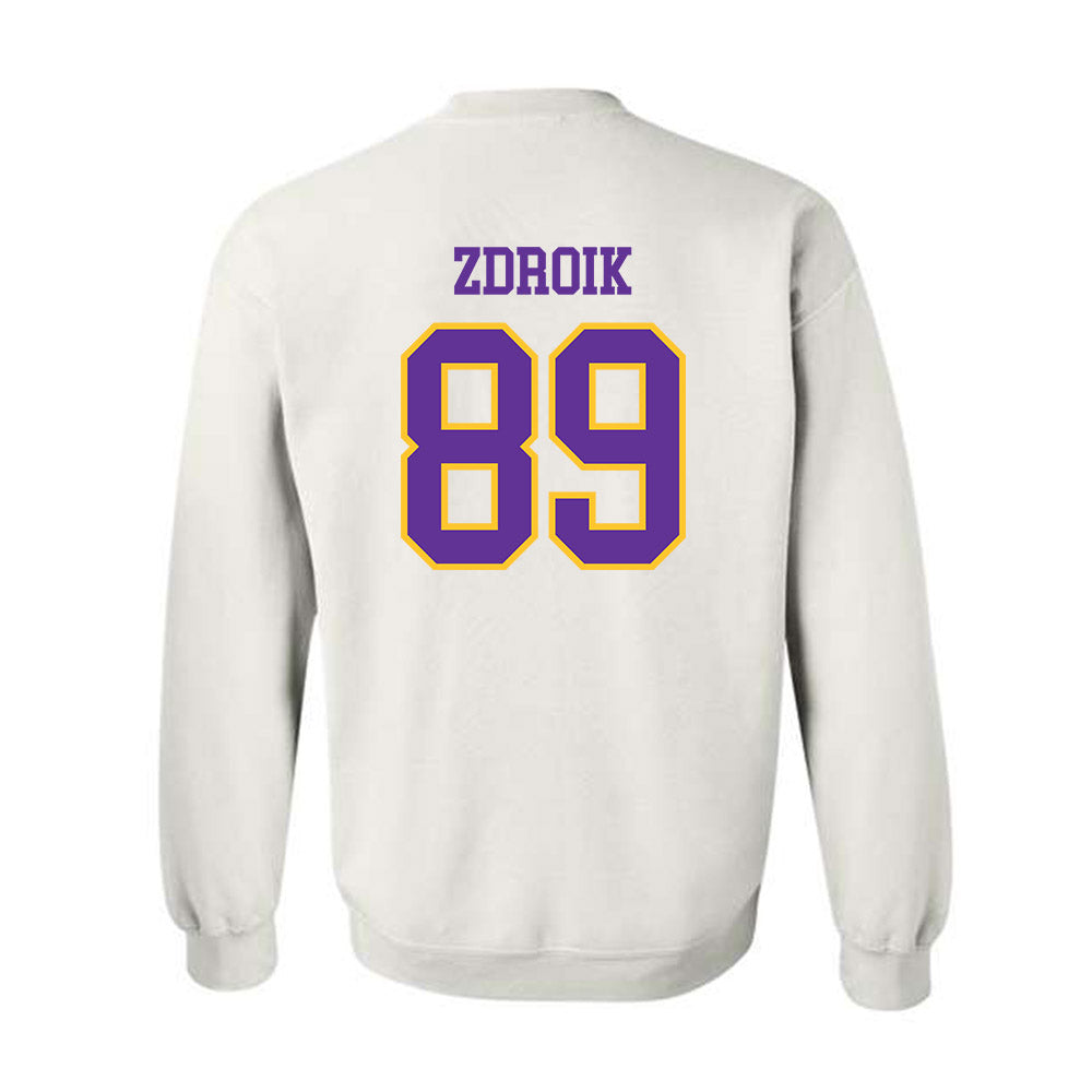 UWSP - NCAA Football : Daniel Zdroik - Classic Shersey Crewneck Sweatshirt-1