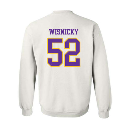 UWSP - NCAA Football : Jackson Wisnicky - Classic Shersey Crewneck Sweatshirt-1