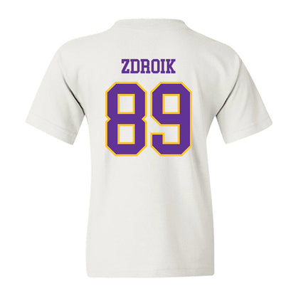 UWSP - NCAA Football : Daniel Zdroik - Classic Shersey Youth T-Shirt-1