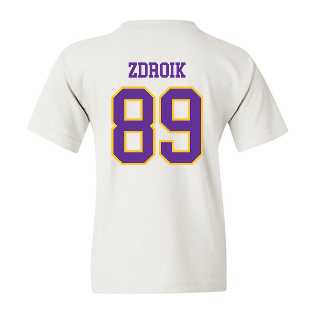 UWSP - NCAA Football : Daniel Zdroik - Classic Shersey Youth T-Shirt-1