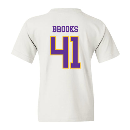 UWSP - NCAA Football : Kevin Brooks - Classic Shersey Youth T-Shirt-1
