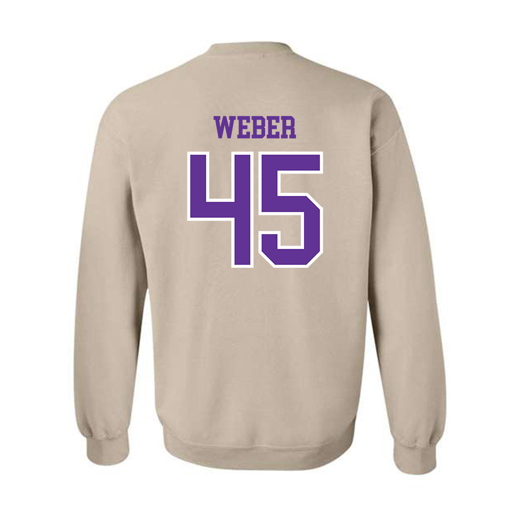 UWSP - NCAA Football : Ryan Weber - Classic Shersey Crewneck Sweatshirt-1