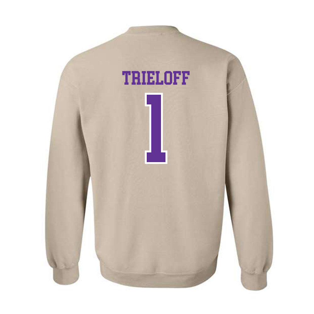 UWSP - NCAA Women's Volleyball : Ella Trieloff - Classic Shersey Crewneck Sweatshirt-1