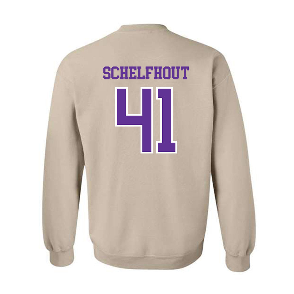 UWSP - NCAA Football : Isaac Schelfhout - Classic Shersey Crewneck Sweatshirt-1