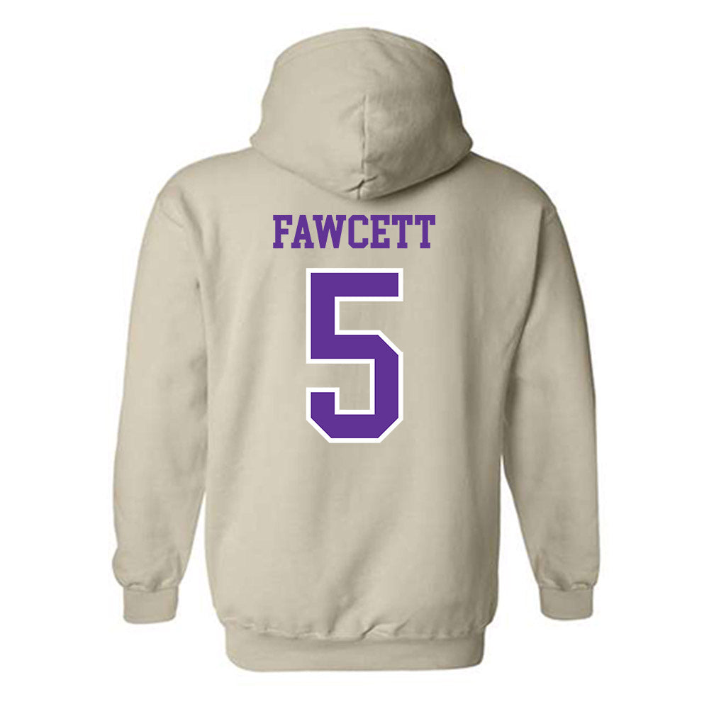 UWSP - NCAA Men's Soccer : Owen Fawcett - Classic Shersey Hooded Sweatshirt-1