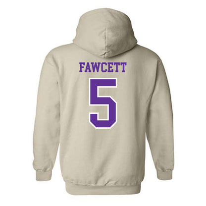 UWSP - NCAA Men's Soccer : Owen Fawcett - Classic Shersey Hooded Sweatshirt-1