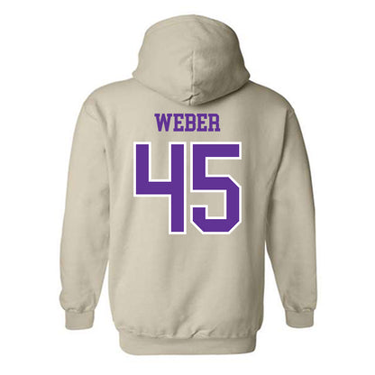 UWSP - NCAA Football : Ryan Weber - Classic Shersey Hooded Sweatshirt-1