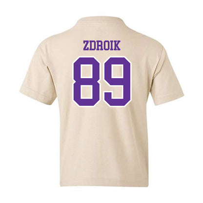 UWSP - NCAA Football : Daniel Zdroik - Classic Shersey Youth T-Shirt-1
