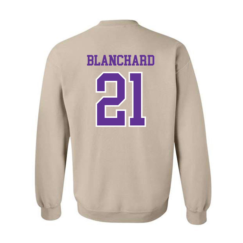 UWSP - NCAA Women's Lacrosse : Lily Blanchard - Classic Shersey Crewneck Sweatshirt-1