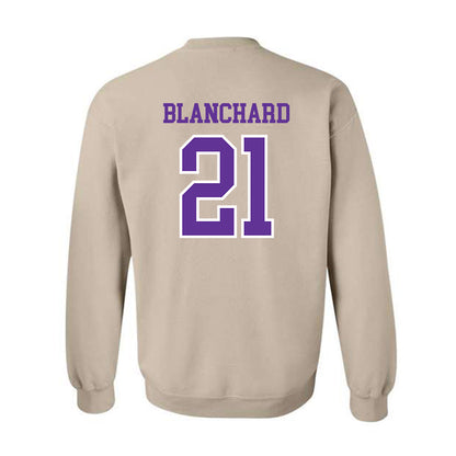 UWSP - NCAA Women's Lacrosse : Lily Blanchard - Classic Shersey Crewneck Sweatshirt-1