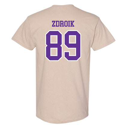 UWSP - NCAA Football : Daniel Zdroik - Classic Shersey T-Shirt-1